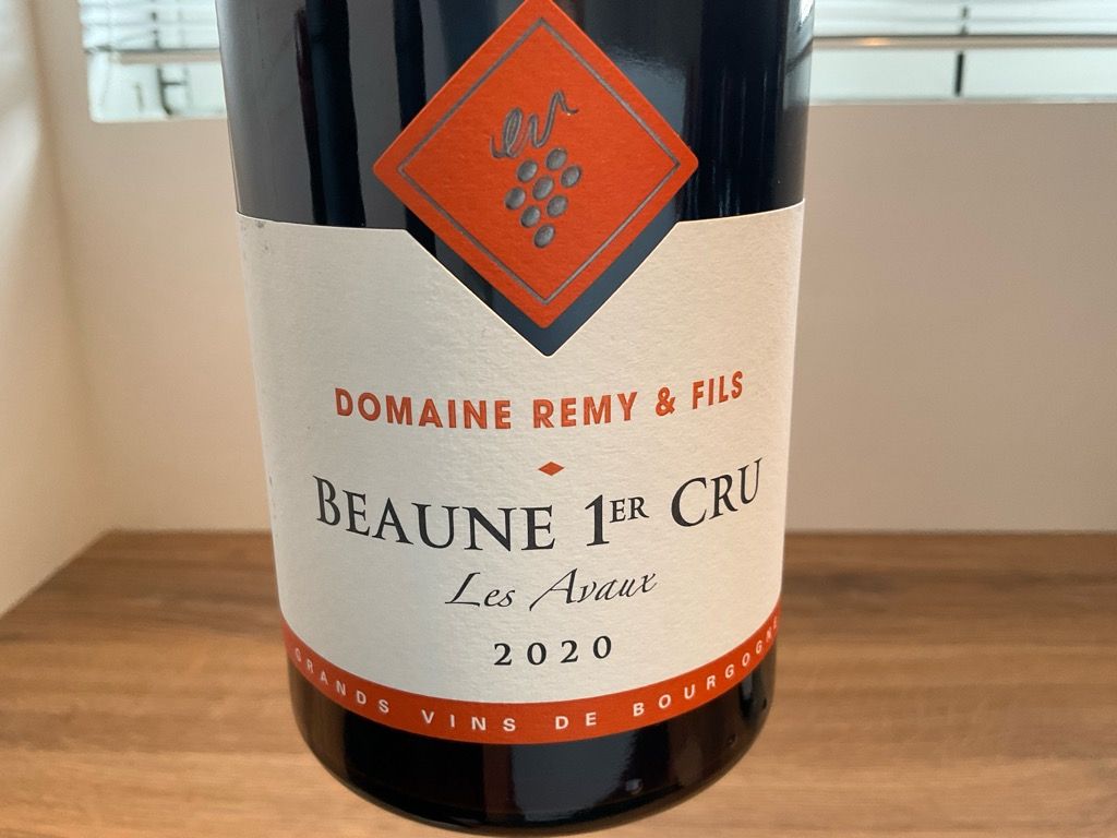 2020 Domaine Joel Remy Beaune 1er Cru Avaux, France, Burgundy, Côte de ...