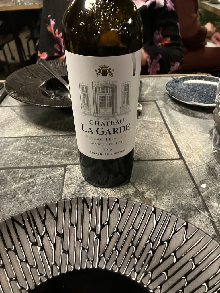 2016 Château La Garde - CellarTracker
