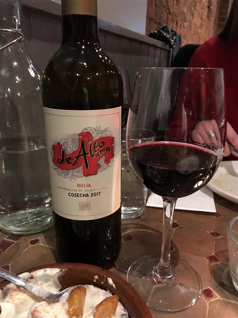 2018 de Alto amo Rioja, Spain, La Rioja, Rioja - CellarTracker