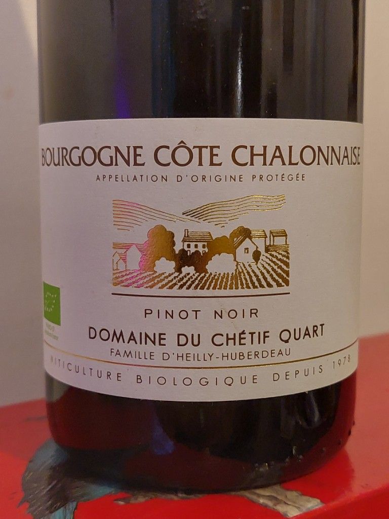 2022 Domaine Du Chétif Quart Bourgogne Côte Chalonnaise, France ...