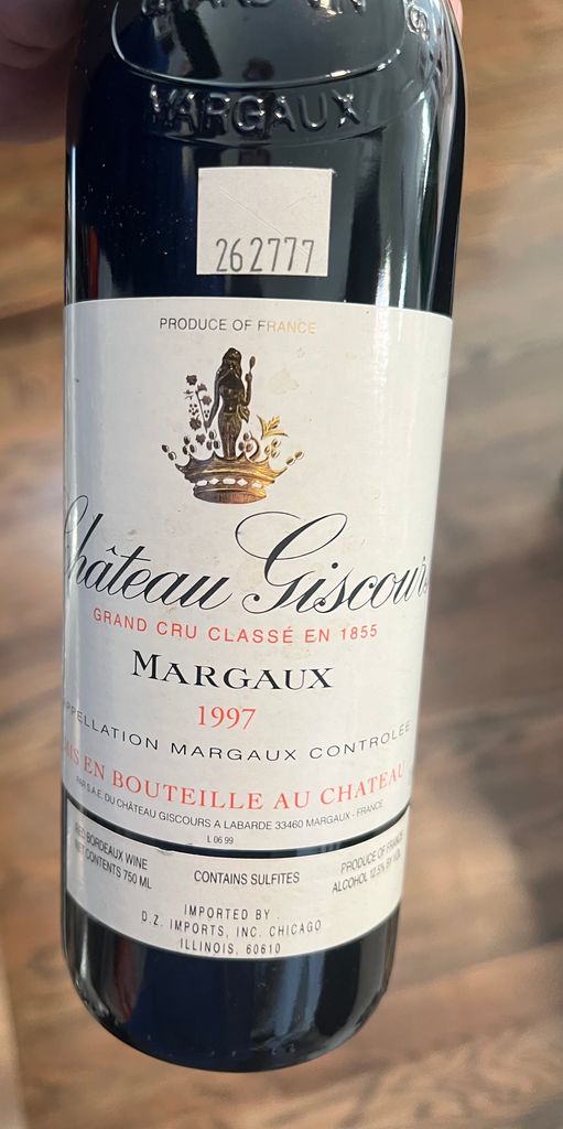 1997 Château Giscours - CellarTracker