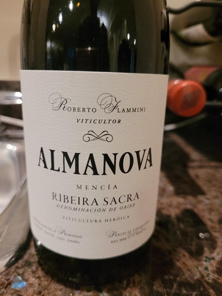 2020 Alma Das Donas Mencía Ribeira Sacra Roberto Flammini Almanova ...