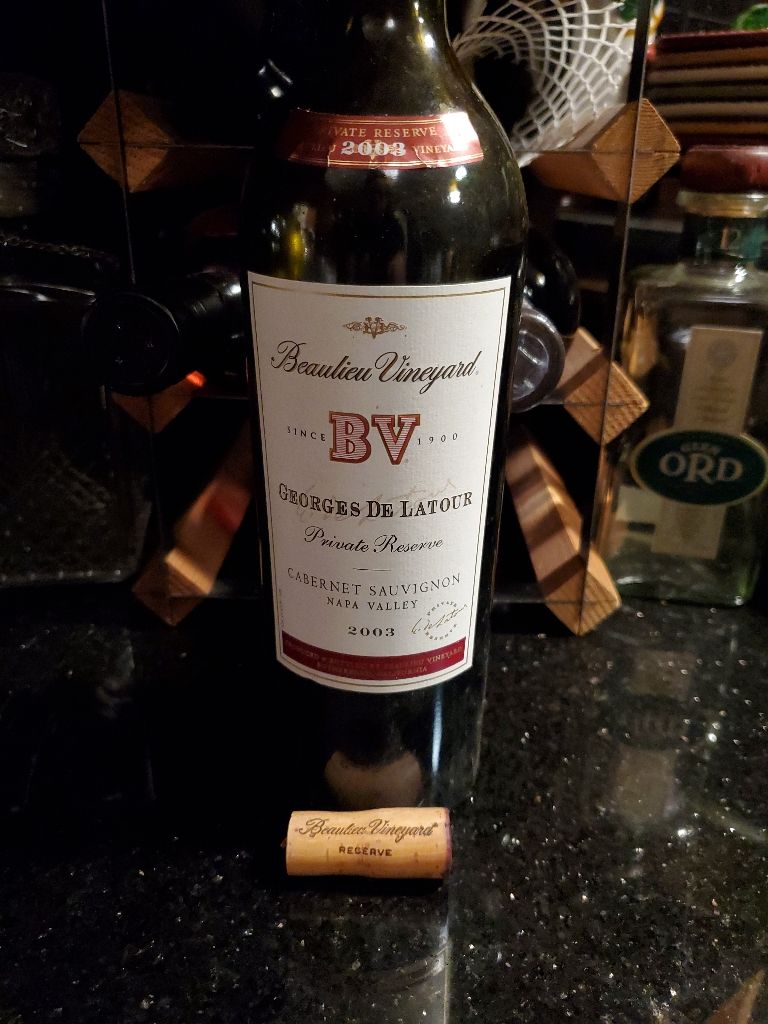 2003 Beaulieu Vineyard Cabernet Sauvignon Georges de Latour