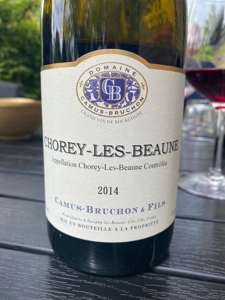 2012 Domaine Camus-Bruchon & Fils Chorey-les-Beaune, France, Burgundy ...