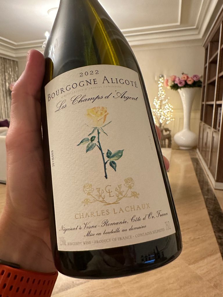 2022 Charles Lachaux Bourgogne-Aligoté Les Champs d'Argent