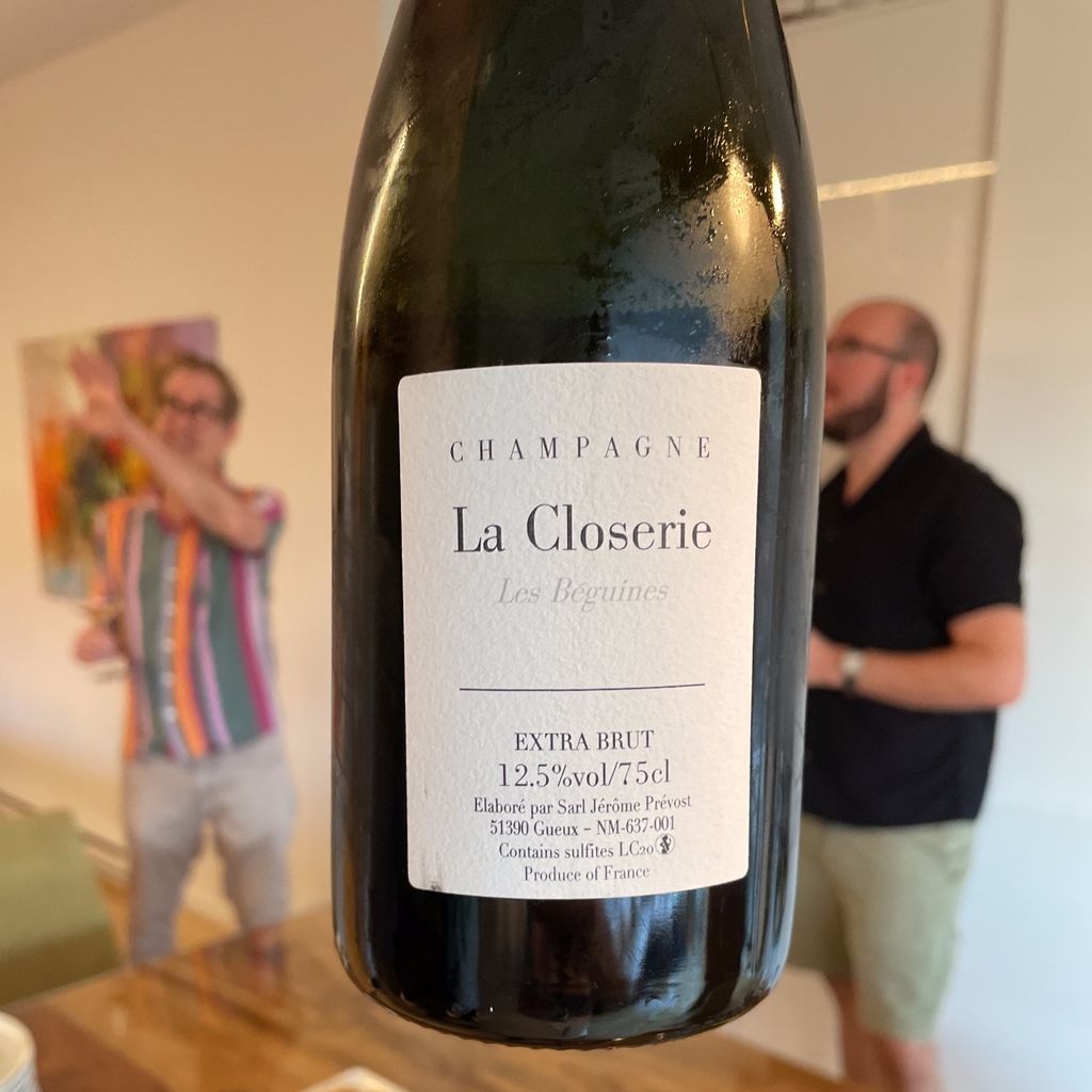 ジェローム・プレヴォー　La Closerie 2018 2018 Jérôme Prévost Champagne La Closerie & - CellarTracker