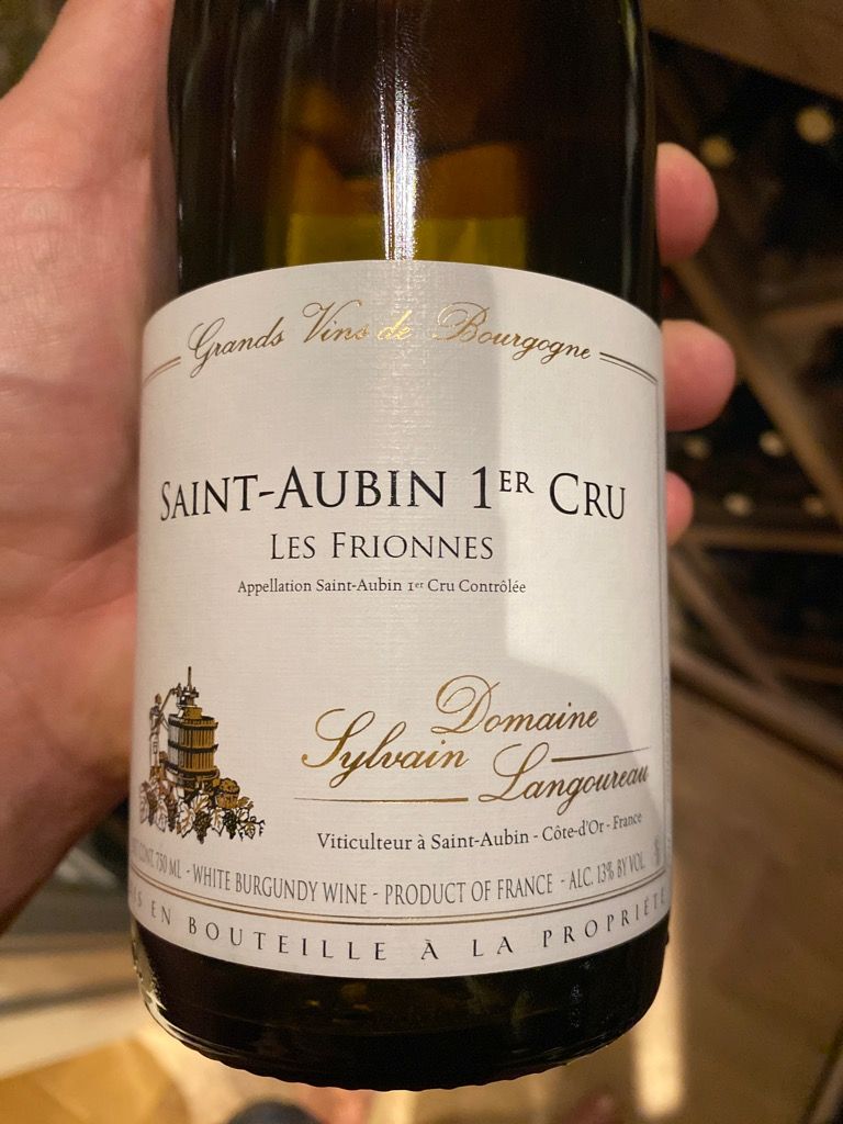 2022 Domaine Sylvain Langoureau Saint-Aubin 1er Cru Les Frionnes