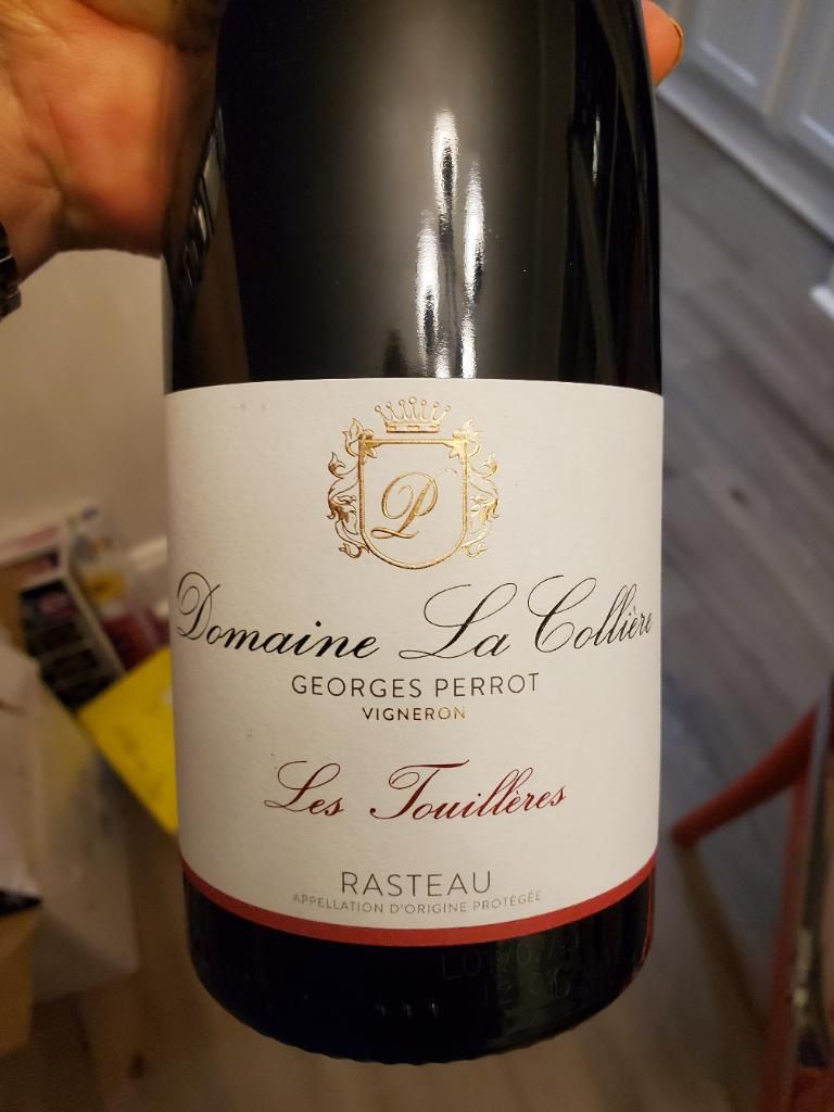 2020 Domaine La Colliere Rasteau Les Touillères, France, Rhône ...