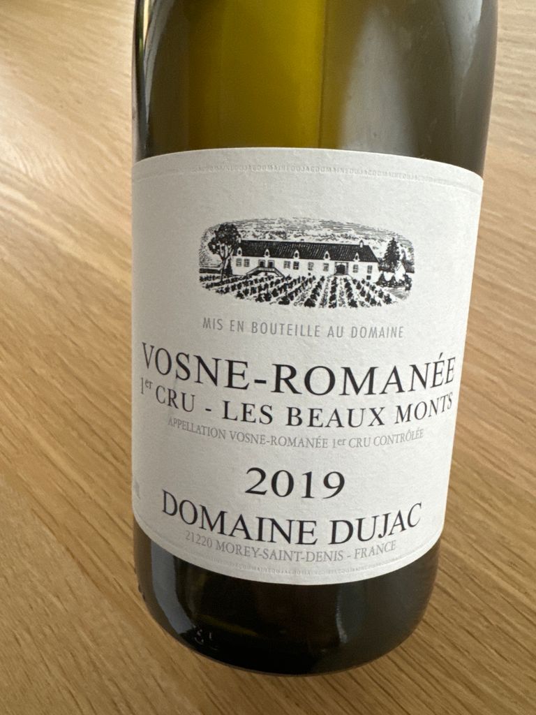2015 Domaine Dujac Vosne-Romanée 1er Cru Les Beaux Monts
