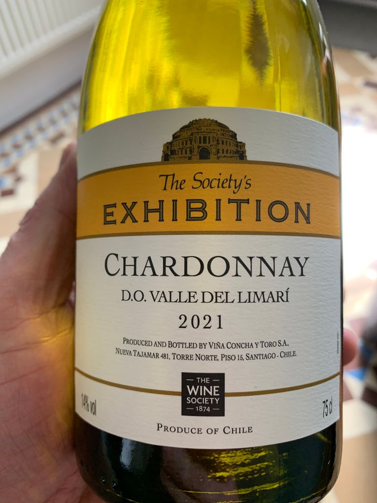 2021 Concha y Toro Chardonnay The Society's Exhibition, Chile, Limarí ...