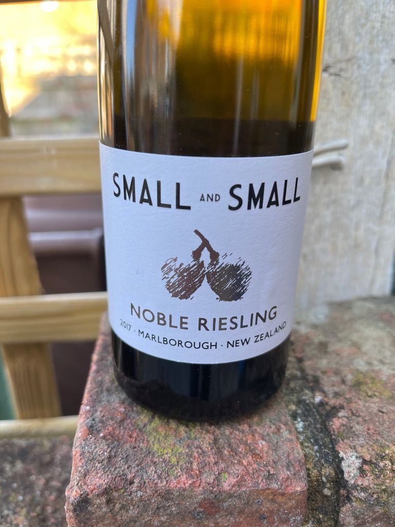 2021 Small and Small Riesling Noble Riesling Marlborough, New Zealand ...
