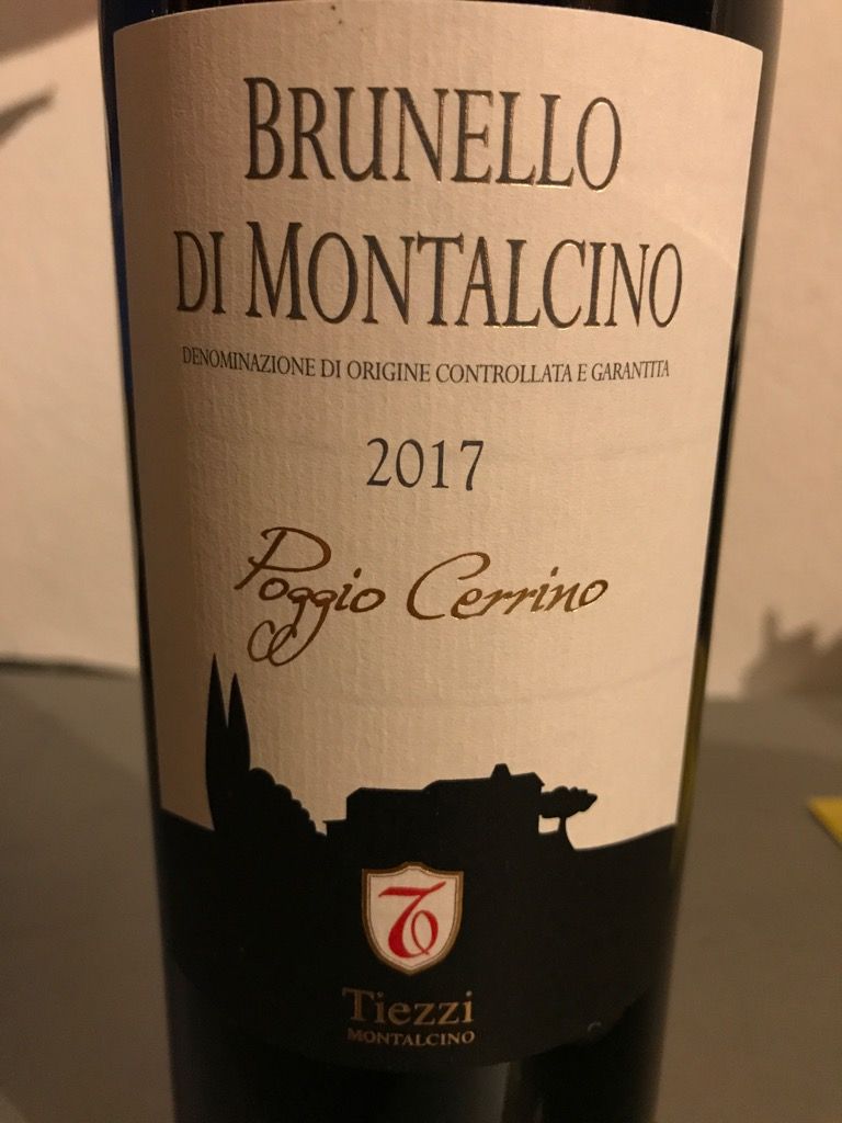 2017 Enzo Tiezzi Brunello di Montalcino Poggio Cerrino, Italy, Tuscany ...