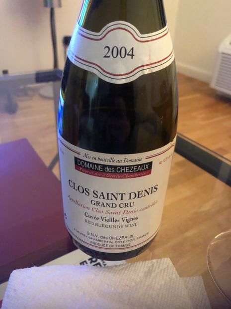 2004 Domaine des Chezeaux Clos St. Denis Vieilles Vignes