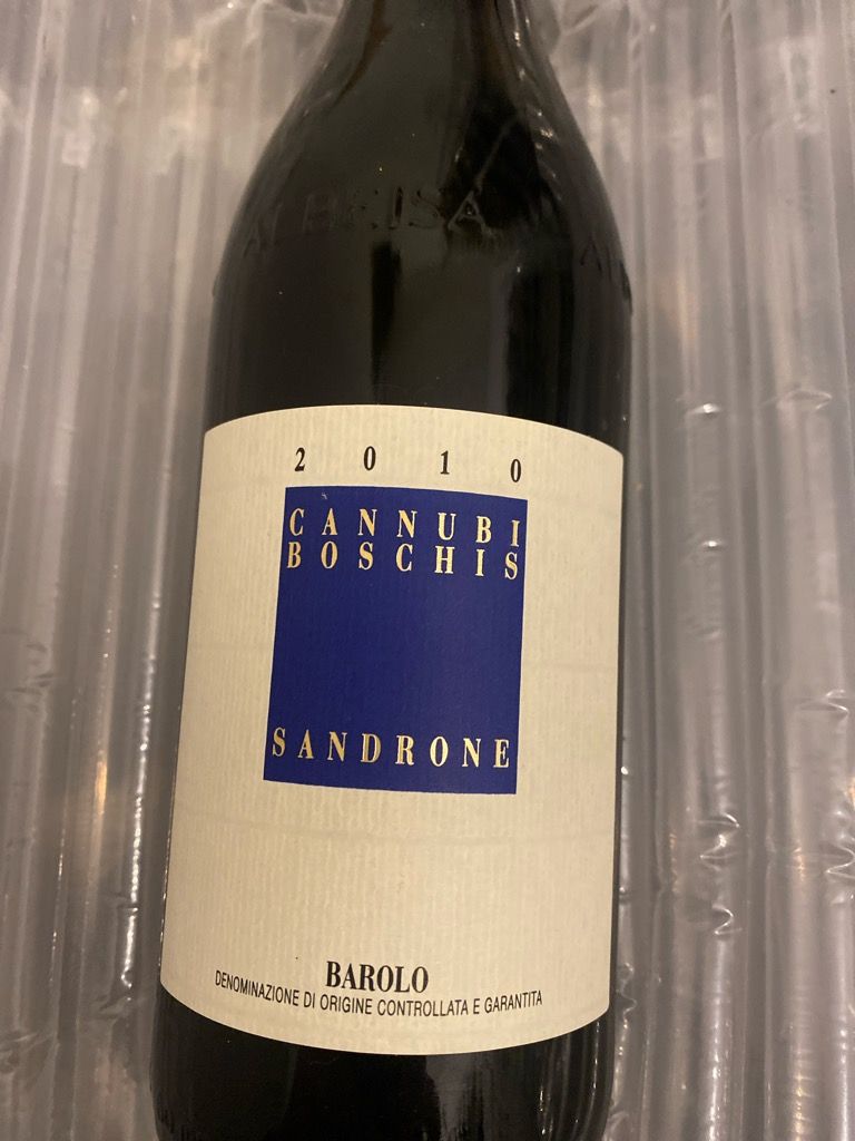 2010 Luciano Sandrone Barolo Cannubi Boschis - CellarTracker