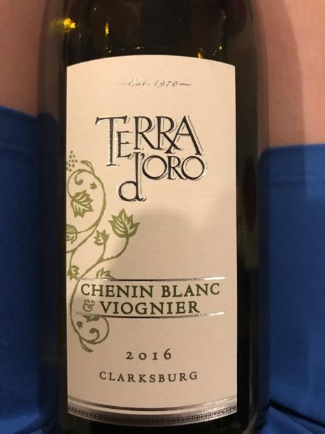 2016 Terra Doro Winery Chenin Blanc Viognier Usa