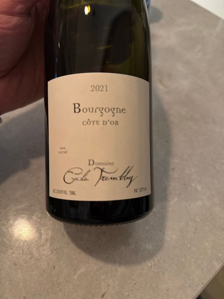 Cécile Tremblay Les Feusselottes 2021 2021 Domaine Cecile Tremblay Les Feusselottes, Chambolle-Musigny