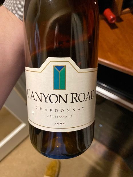 1995 Canyon Road Chardonnay Usa California Cellartracker