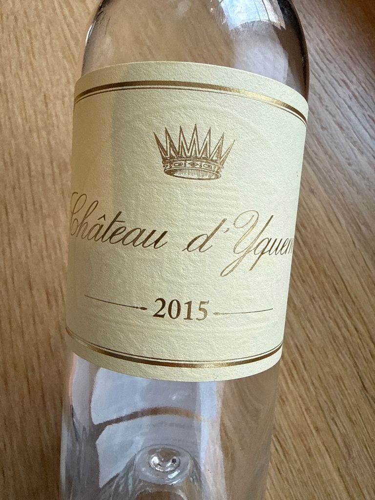 Chateau d'Yquem 2014 750ml シャトー ディケム 2014 Château d'Yquem - CellarTracker