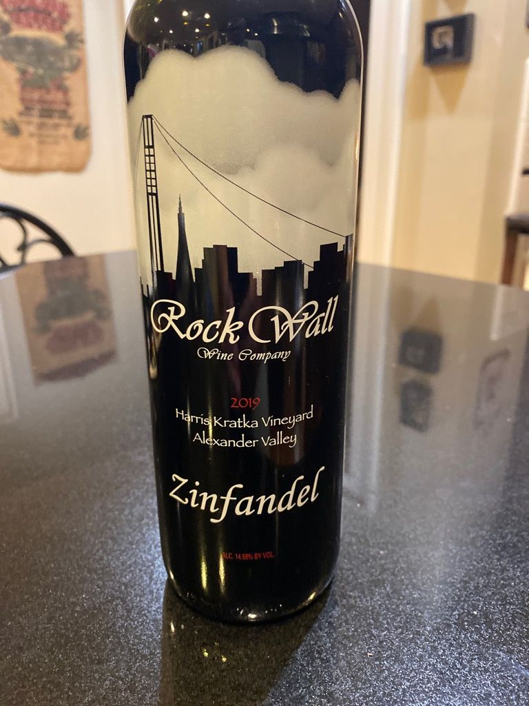 2018 Rock Wall Wine Co. Zinfandel Harris Kratka Vineyard, USA