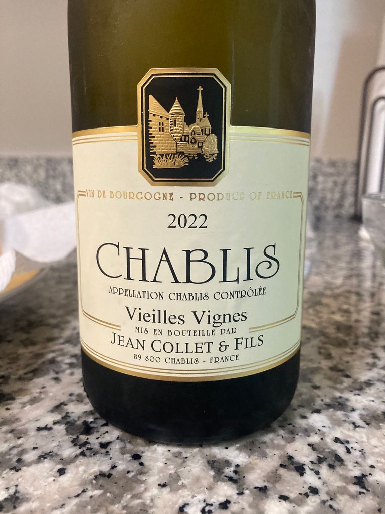 2022 Domaine Jean Collet & Fils Chablis Vieilles Vignes