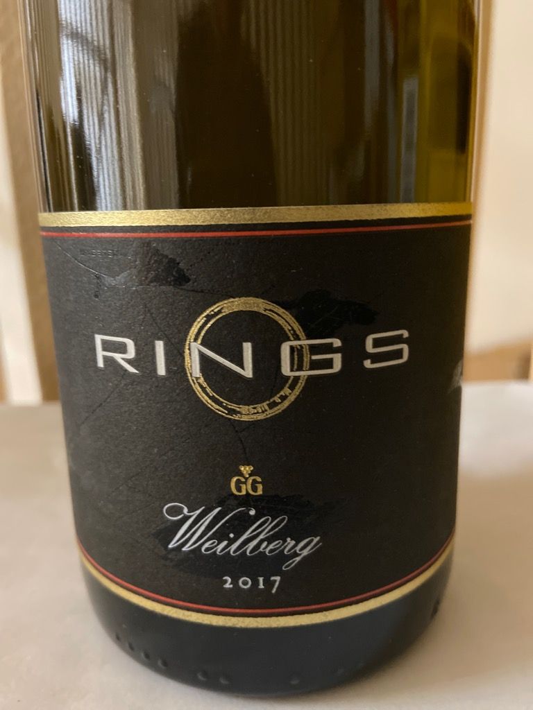 2015 Weingut Rings Ungsteiner Weilberg Weissburgunder Großes Gewächs ...