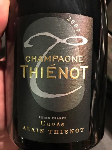 2007 Thienot Champagne Cuvée Alain Thiénot - CellarTracker