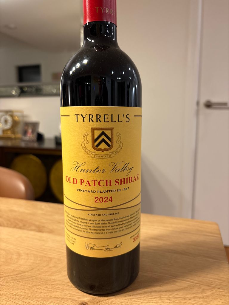 2023 Tyrrell's Shiraz Old Patch 