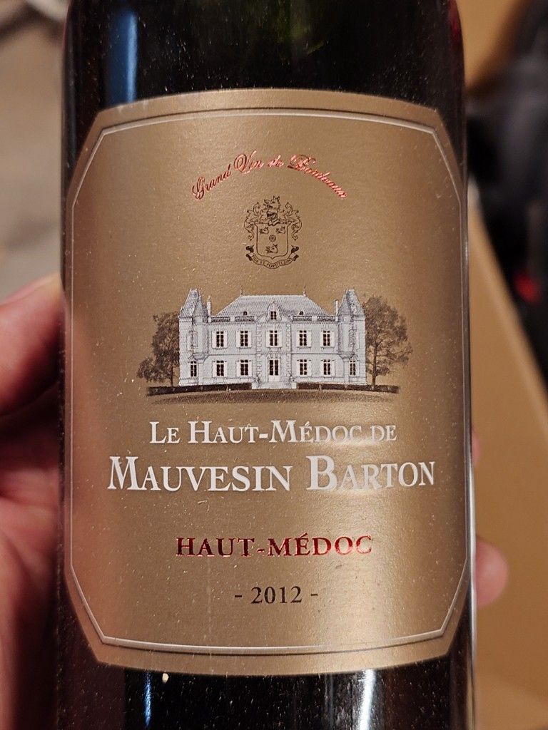 2012 Château Mauvesin Barton Le Haut-Médoc - CellarTracker