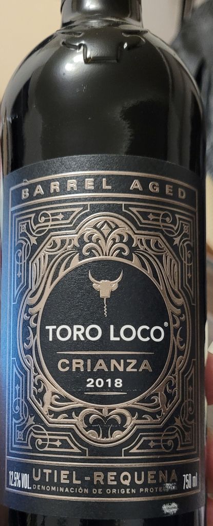 2018 Toro Loco Utiel-Requena El Toro Macho Crianza - CellarTracker