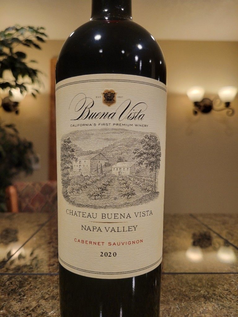2019 Buena Vista Cabernet Sauvignon Chateau Buena Vista Napa