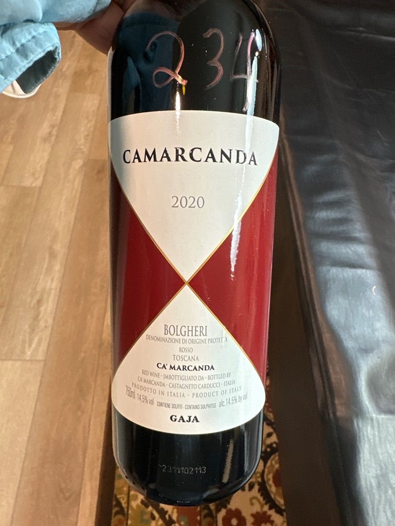 2020 Ca' Marcanda (Gaja) Bolgheri Camarcanda - CellarTracker