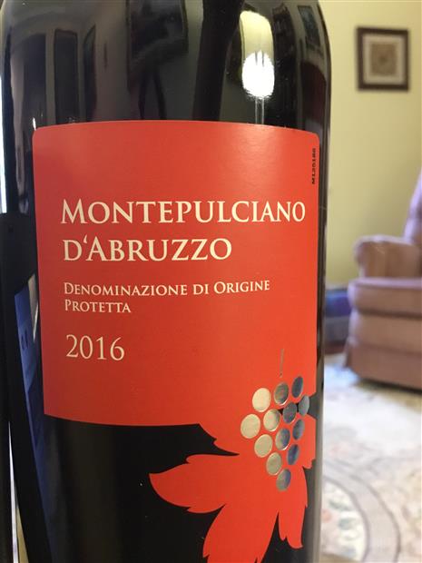 2016 Lidl Montepulciano d'Abruzzo, Italy, Abruzzi, Montepulciano d ...