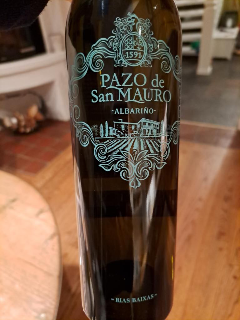 2021 Pazo De San Mauro Albariño Rías Baixas Spain Galicia Rías