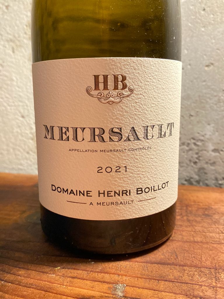 2021 Henri Boillot Meursault - CellarTracker