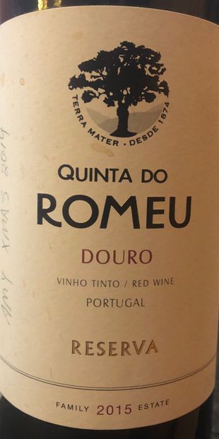 2015 Quinta do Romeu Douro Reserva, Portugal, Douro - CellarTracker