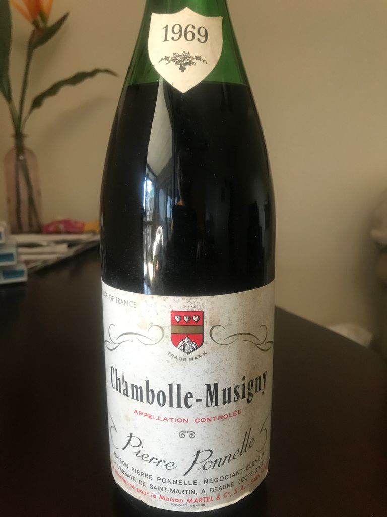 1969 Pierre Ponnelle Chambolle-Musigny - CellarTracker