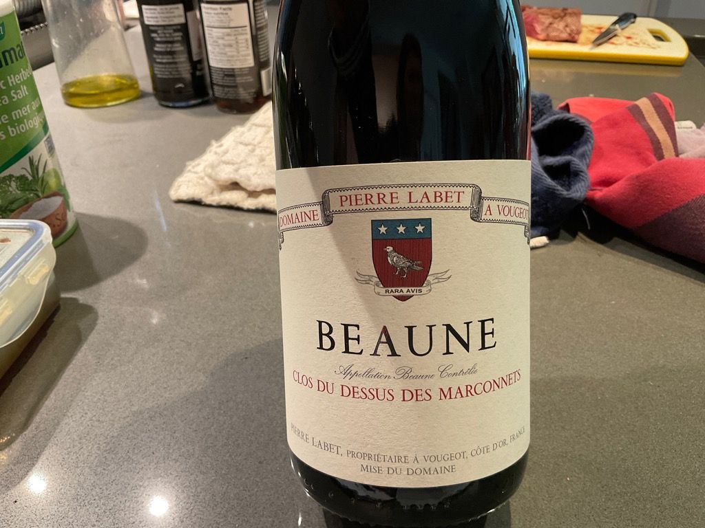 Domaine Pierre Labet 2017 Beaune Clos du dessus des Marconnets Rouge