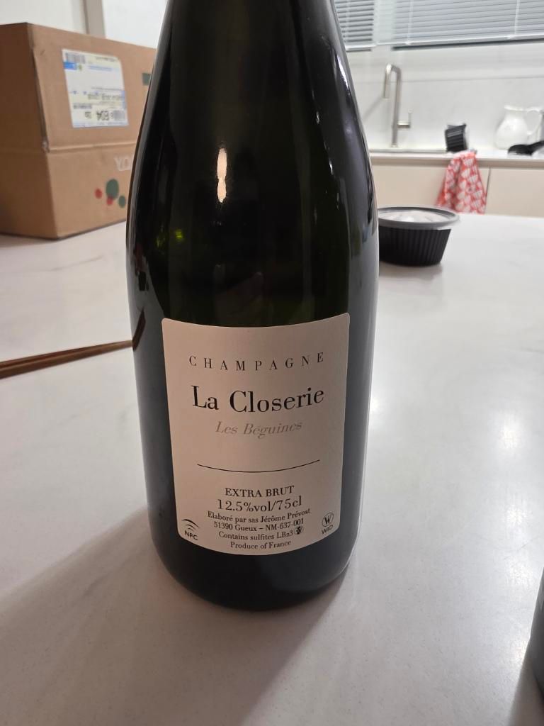 2023 Jérôme Prévost Champagne La Closerie Extra Brut Les Béguines