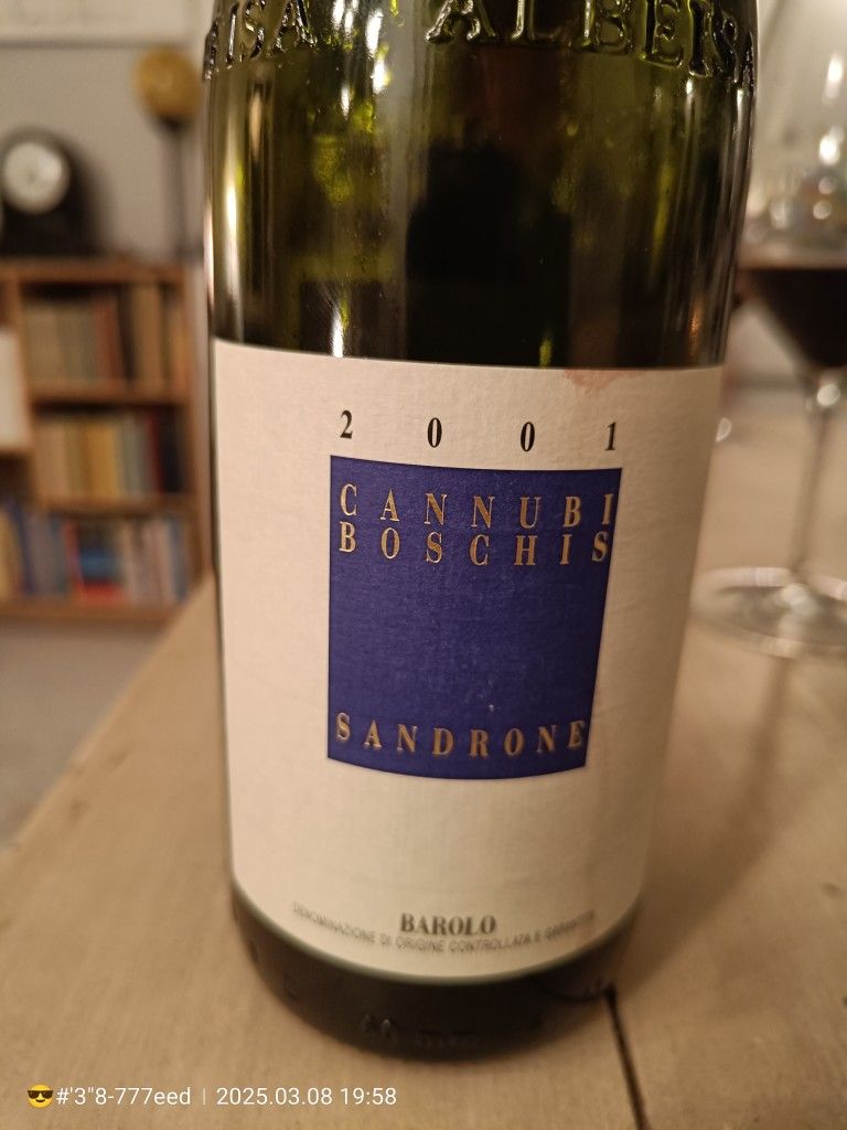 2001 Luciano Sandrone Barolo Cannubi Boschis - CellarTracker