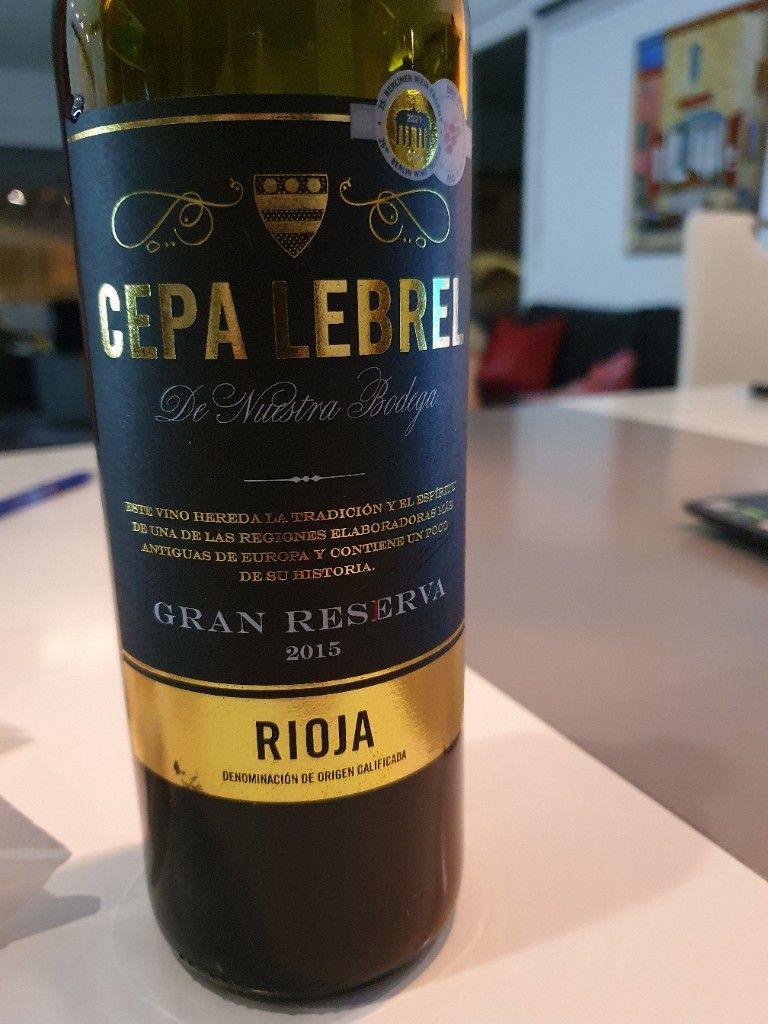 2015 Bodegas Boarte Rioja Reserva Cepa Lebrel - CellarTracker