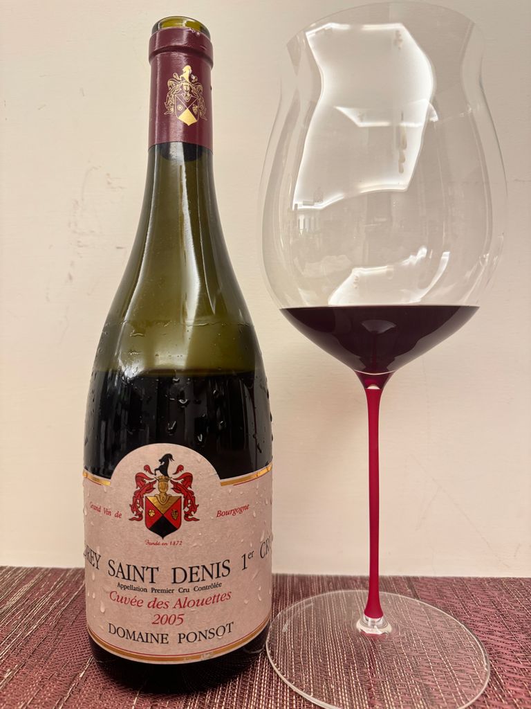 2005 Domaine Ponsot Morey-Saint-Denis 1er Cru Cuvée des Alouettes