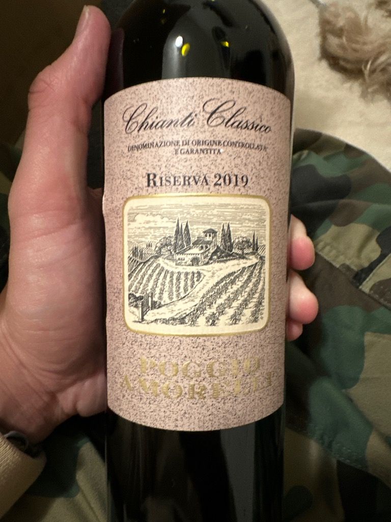 2019 Poggio Amorelli Chianti Classico Riserva, Italy, Tuscany, Chianti