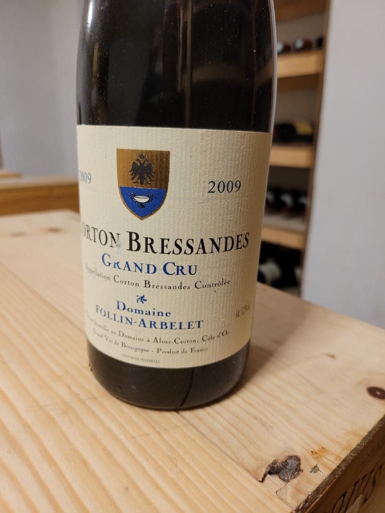 ワイン Corton Grand Cru Les Bressandes 2010 2010 Domaine Follin-Arbelet Corton-Bressandes - CellarTracker