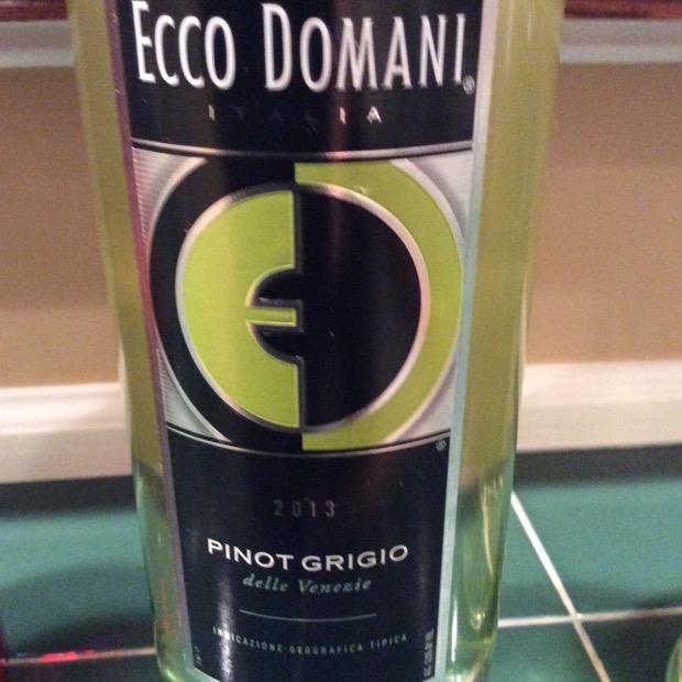 1998 Ecco Domani Pinot Grigio Villalta, Italy, Trentino-Alto Adige ...