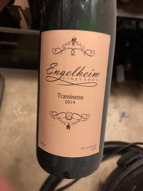 NV Engelheim Vineyards Traminette, USA, Georgia - CellarTracker