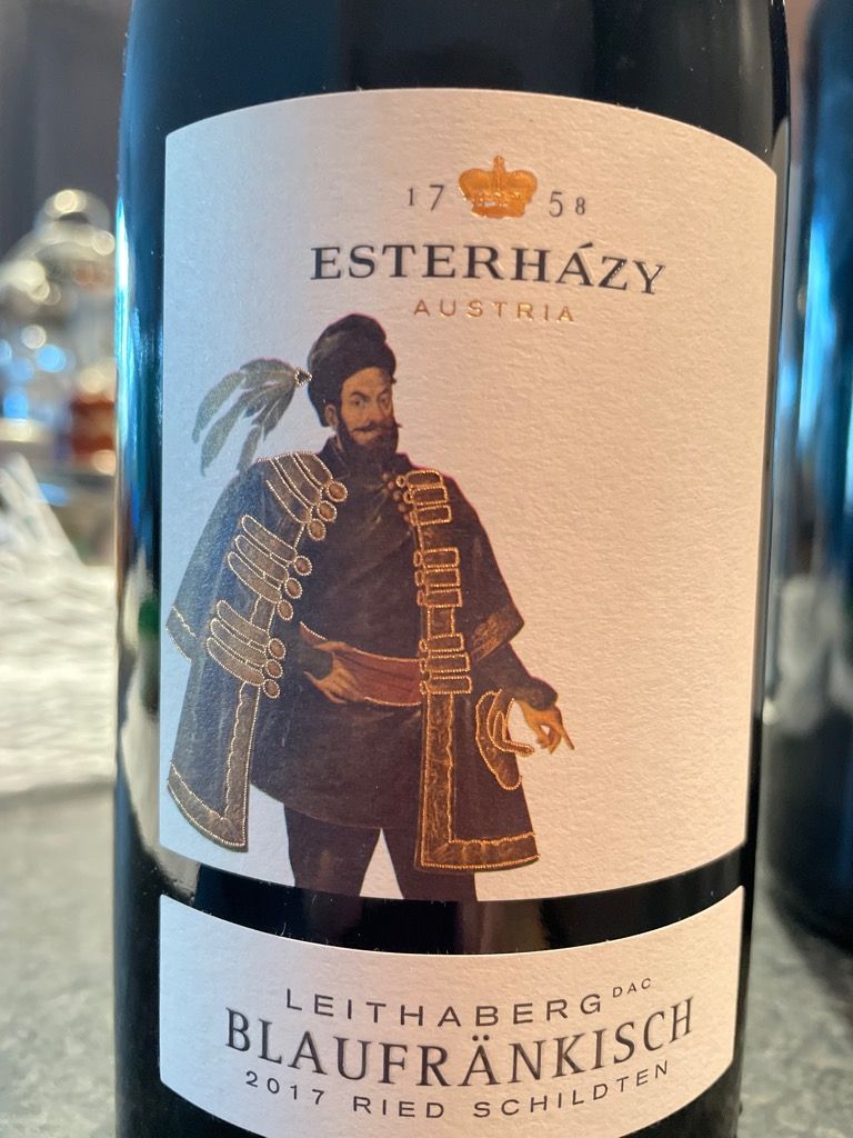 2018 Esterházy Wein Blaufränkisch Schildten, Austria, Burgenland