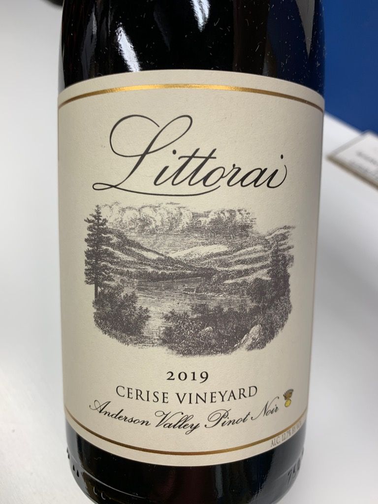 2019 Littorai Pinot Noir Cerise Vineyard, USA, California, North Coast ...