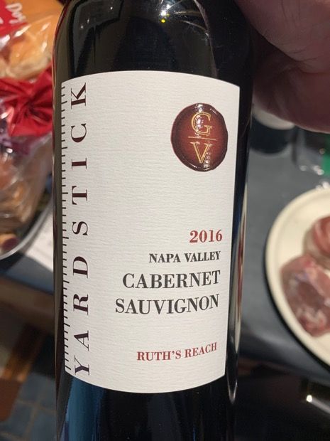 2016 Goldschmidt Vineyard Cabernet Sauvignon Yardstick Ruth's Reach ...