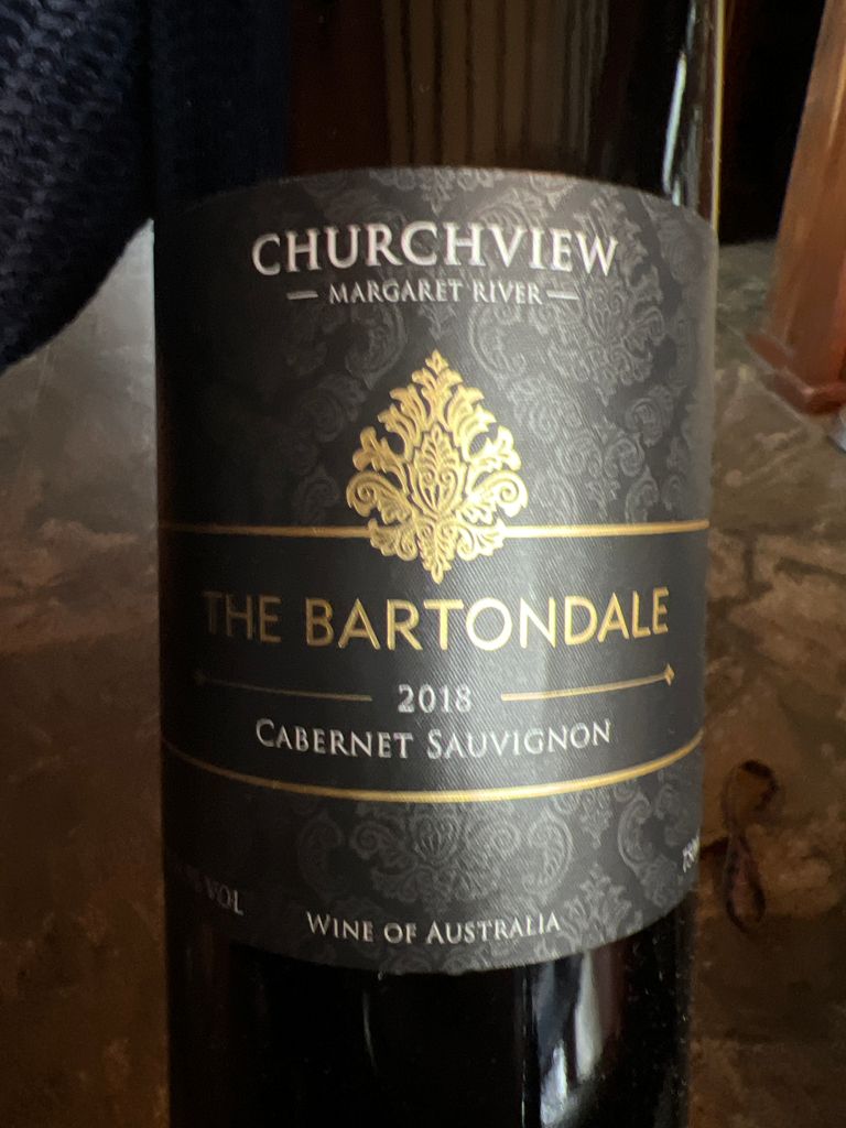 2020 Churchview Estate Cabernet Sauvignon The Bartondale, Australia ...