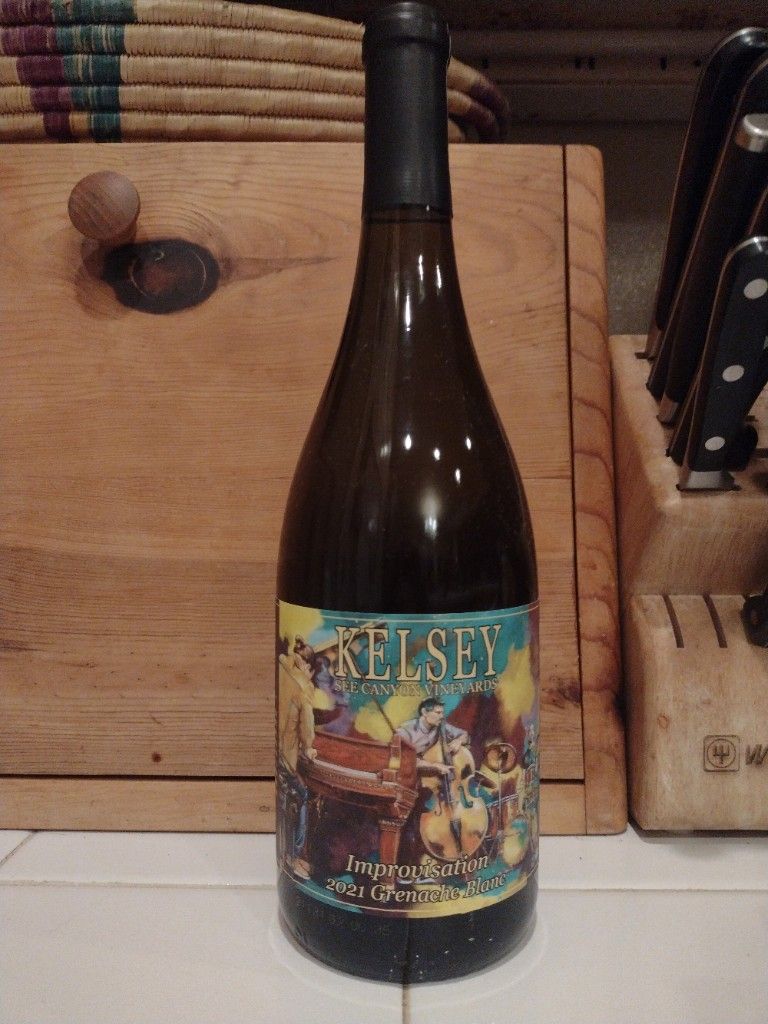 2021 Kelsey See Canyon Grenache Blanc Improvisation, USA, California ...